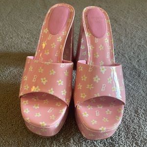 Larroude x Barbie style platforms